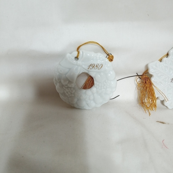 1980,1981,1982,AND 1983 Christmas ornaments. - Picture 2 of 9